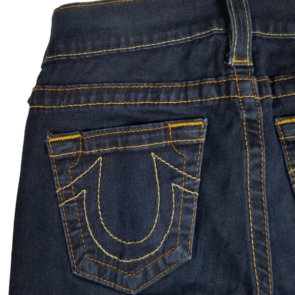 True Religion Casey Super Skinny Low Rise Ankle Length Jeans Women's Size 26 - Picture 7 of 15